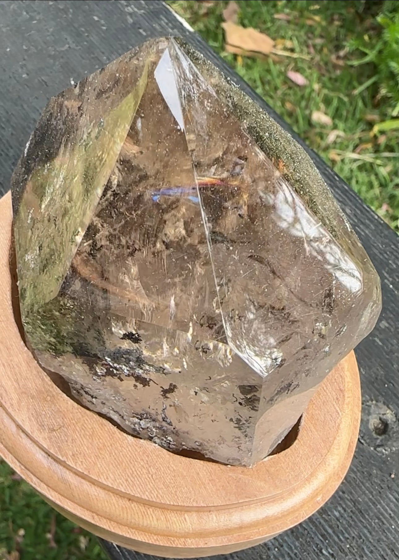 Manifestation Quartz with Dendritic Inclusions
