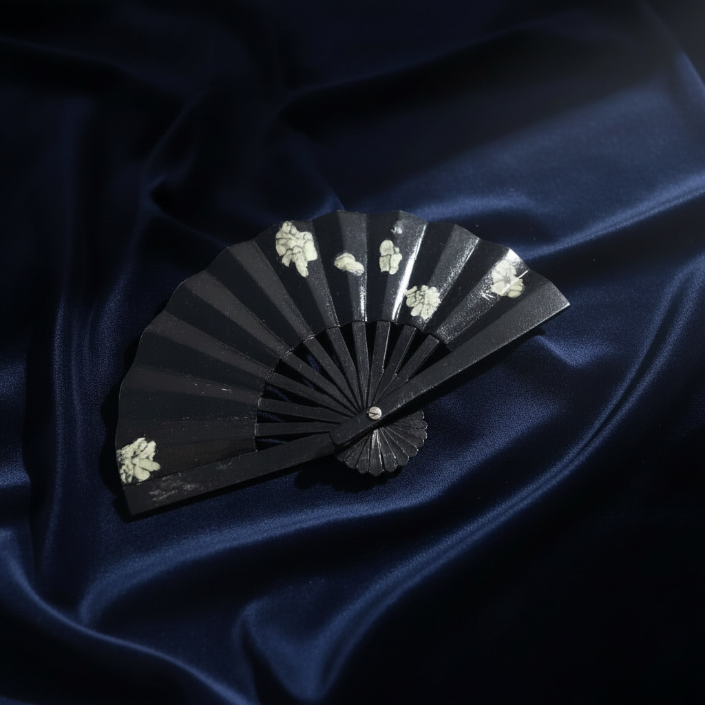 Snowflake Obsidian Fan – Emotional Balance