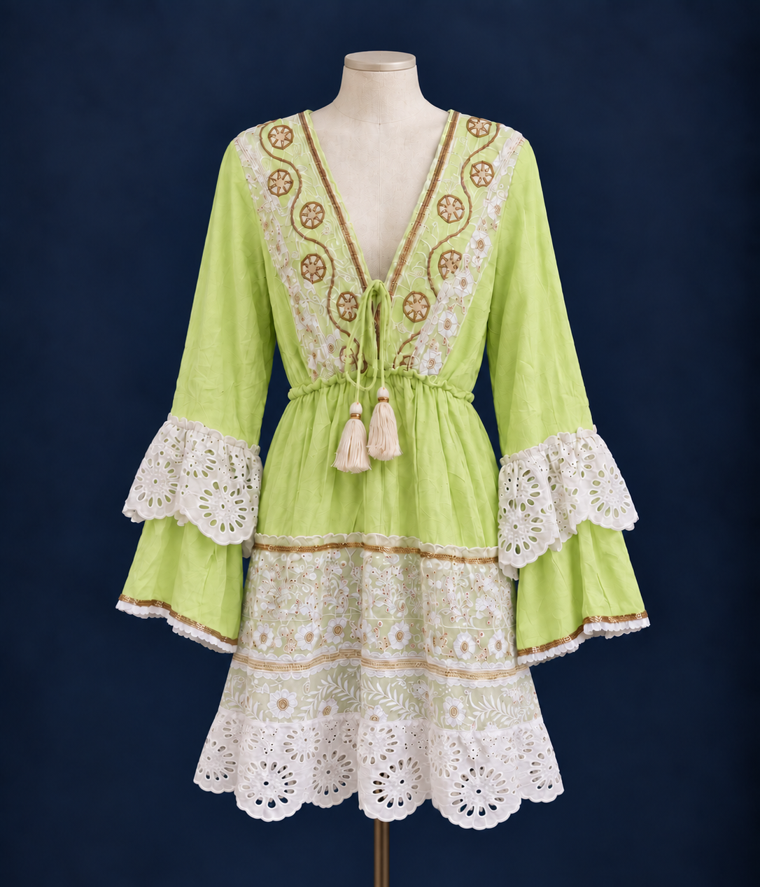 The Lime Enchantment Dress