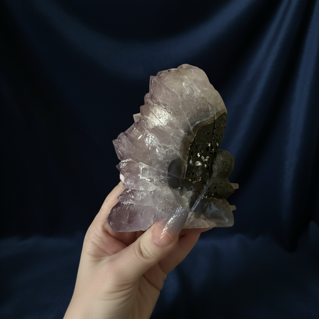 Amethyst Angel Carving ✨