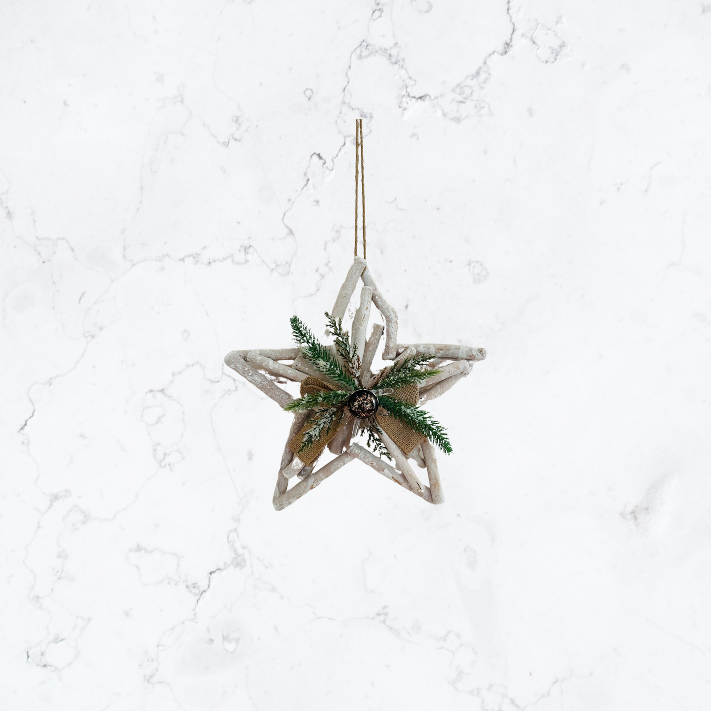 Christmas Star with Quartz