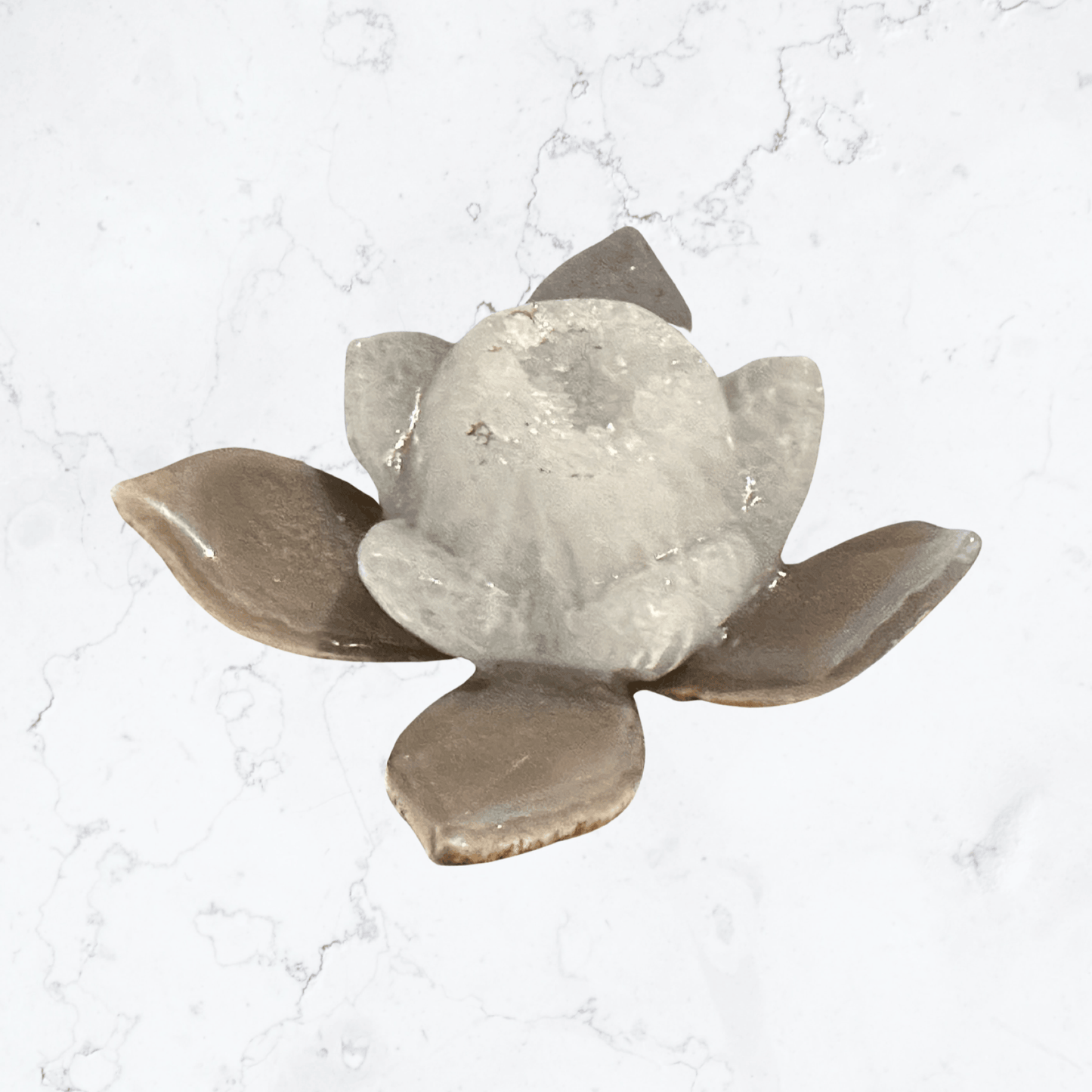 Agate Lotus Flower carving - Enchant & Delight