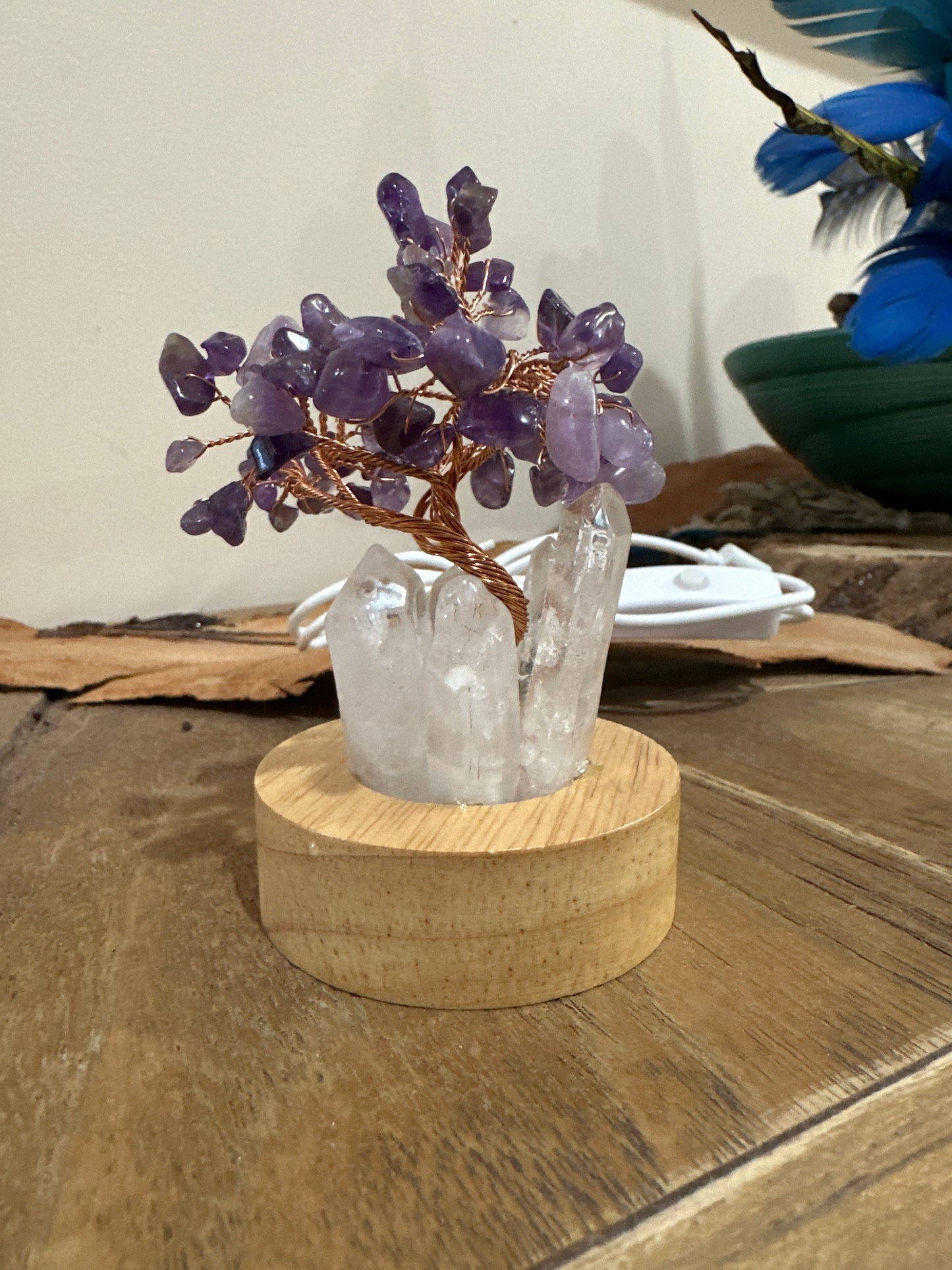 Amethyst Quartz Tree USB Lamp - Enchant & Delight