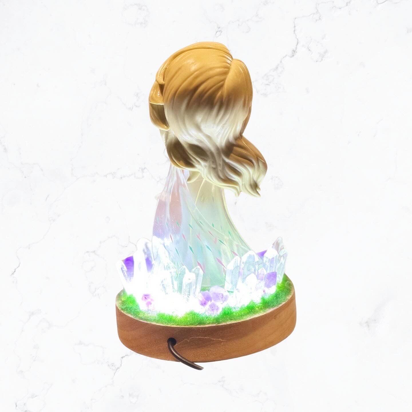 Elsa Crystal USB Lamp - Enchant & Delight