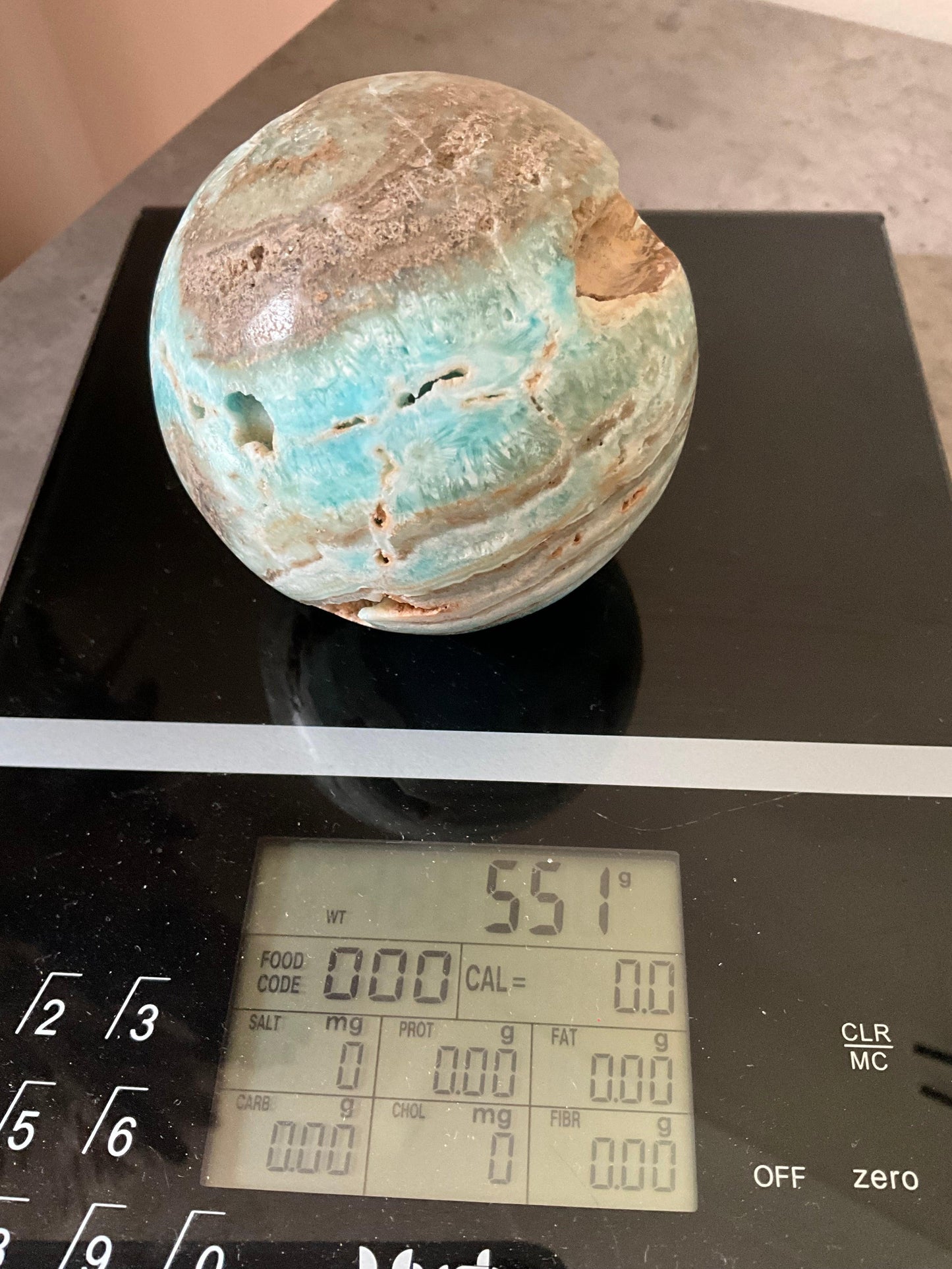Hemimorphite Sphere - Enchant & Delight