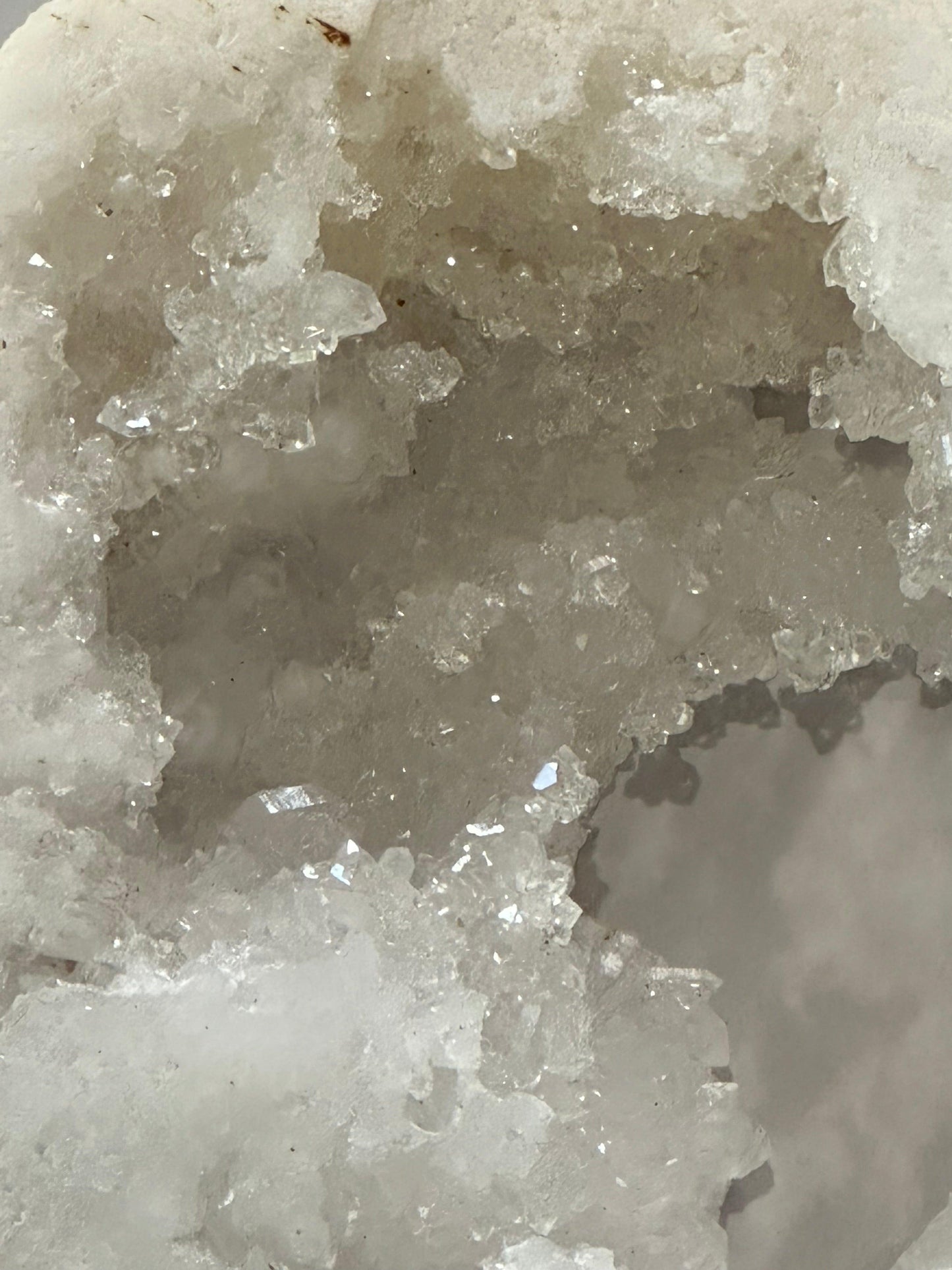 Quartz Geode with stand - Enchant & Delight