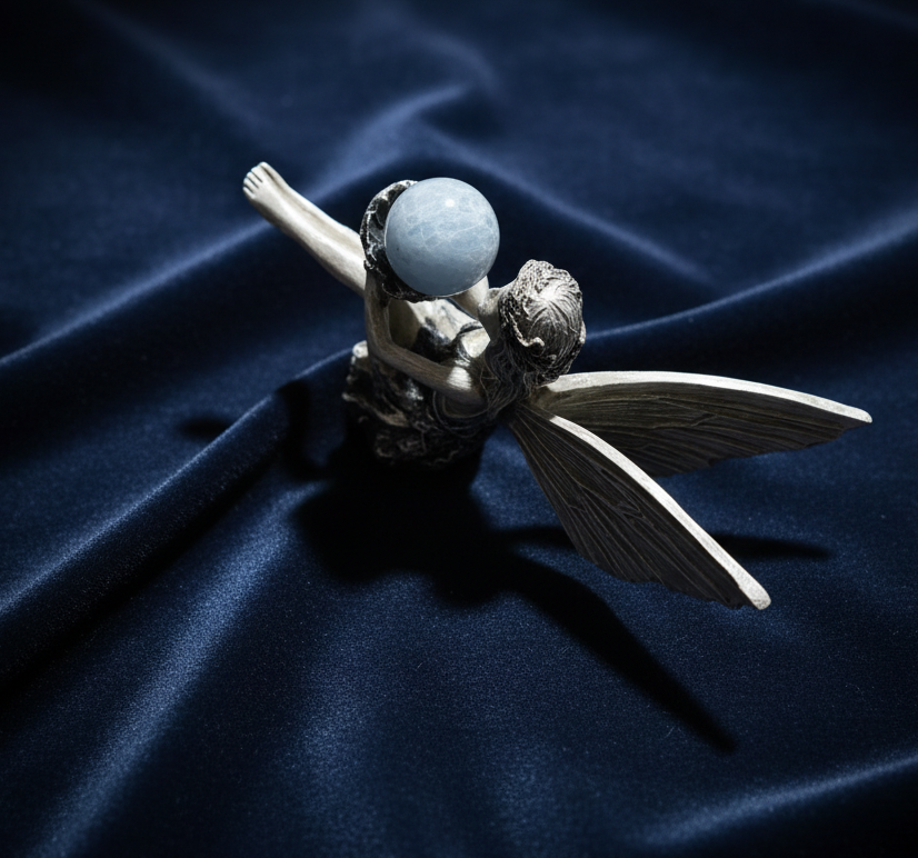 Whimsical Fairy Crystal Holder