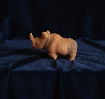 Sunstone Rhino — Symbol of Strength, Vitality & Personal Power
