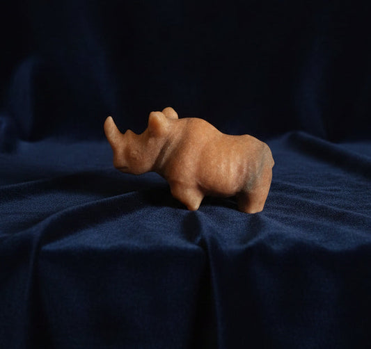 Sunstone Rhino — Symbol of Strength, Vitality & Personal Power