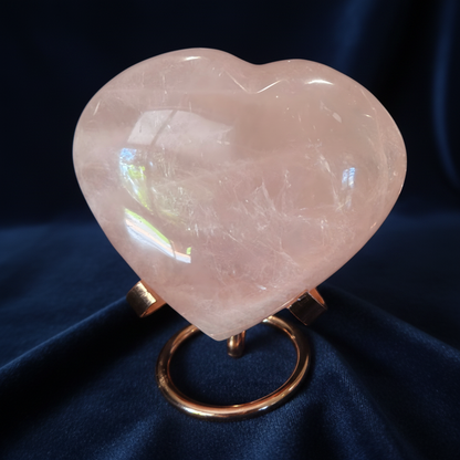 Rose Quartz Heart — Stone of Love & Gentle Healing