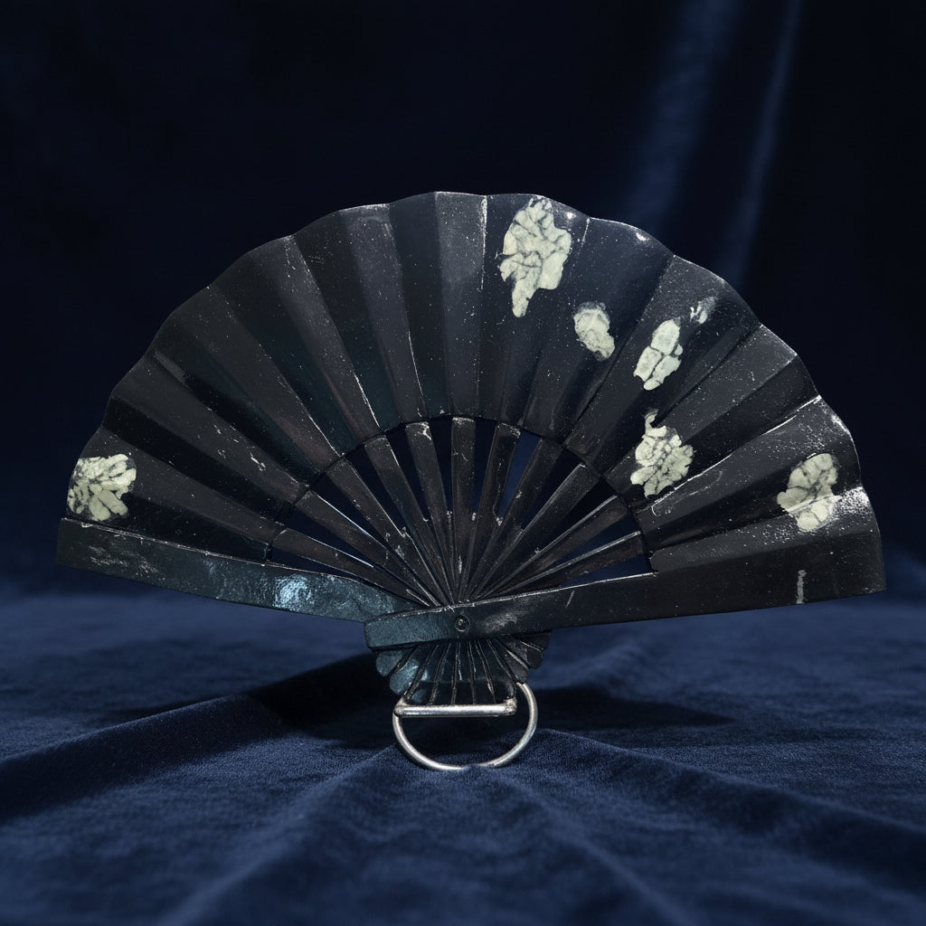 Snowflake Obsidian Fan – Emotional Balance