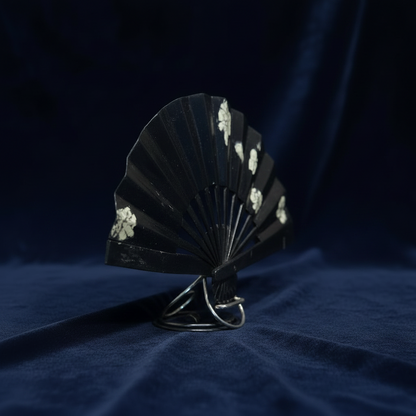 Snowflake Obsidian Fan – Emotional Balance