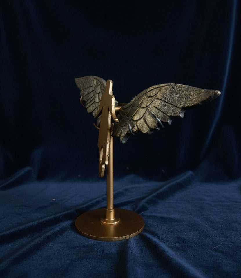 Pyrite Angel Wings — Symbol of Protection, Strength & Divine Guidance