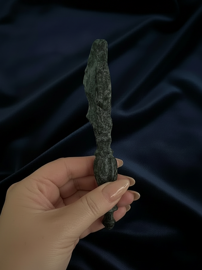 ✨ Larvikite Mystic Mirror Carving ✨