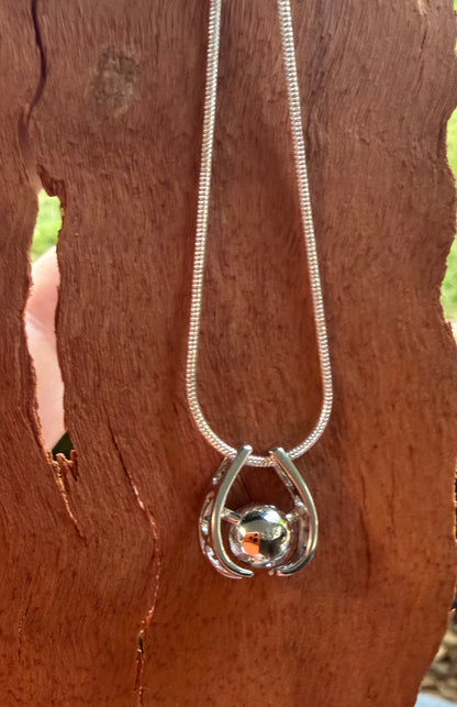 Opal No. 7 — Eclipse Bloom Pendant