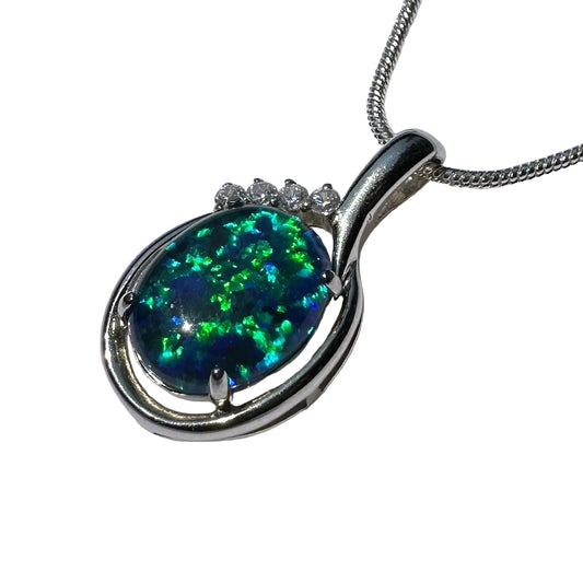 Lightning Ridge Opal pendant