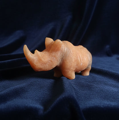 Sunstone Rhino — Symbol of Strength, Vitality & Personal Power