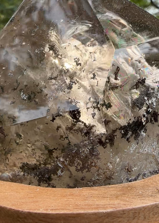 Manifestation Quartz with Dendritic Inclusions