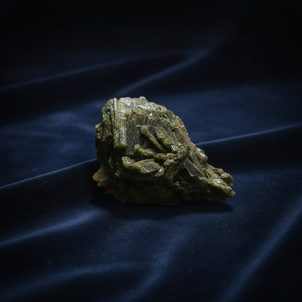 Epidote Crystal Cluster