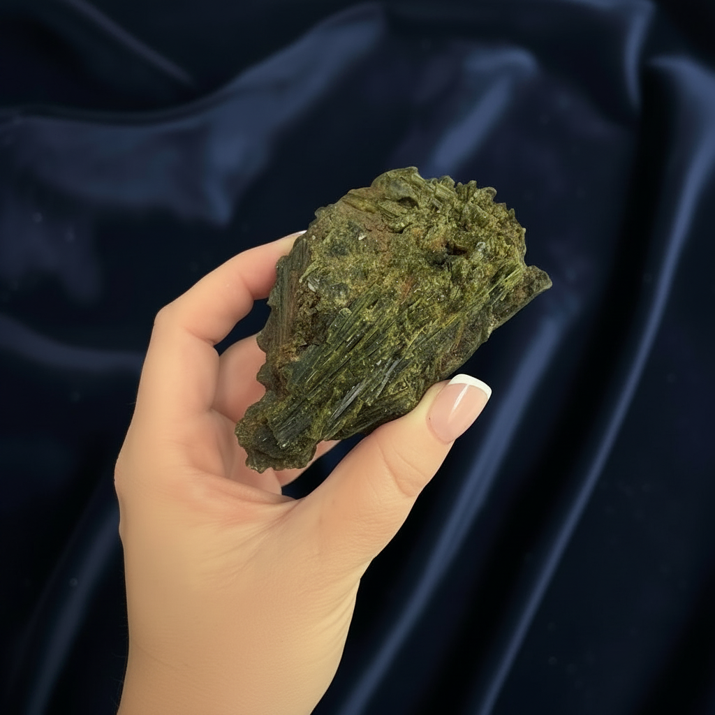 Epidote Crystal Cluster
