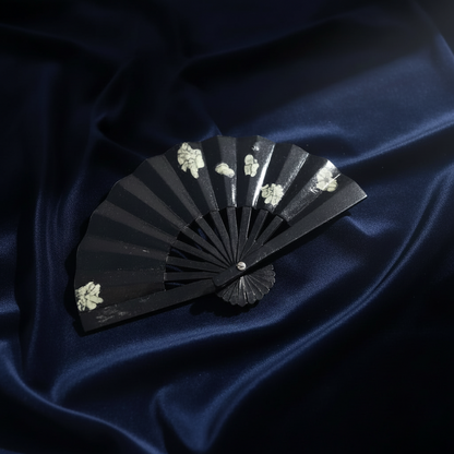 Snowflake Obsidian Fan – Emotional Balance