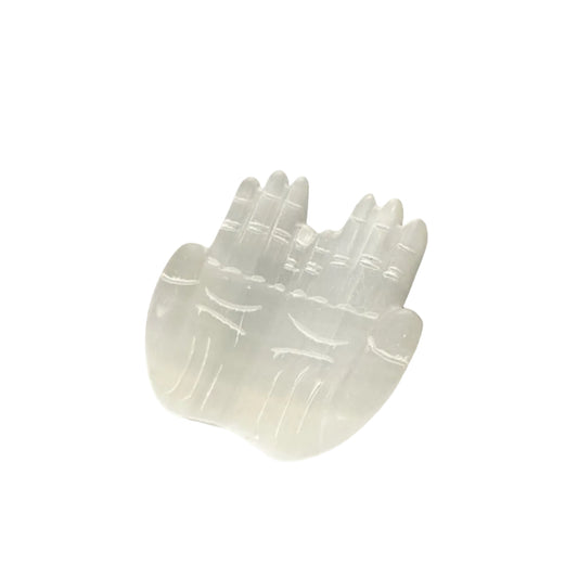 Selenite Hand – Cleansing & Protection (306g)