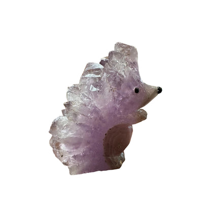 Amethyst Hedgehog Cluster 263g – Protection, Calm & Spiritual Energy