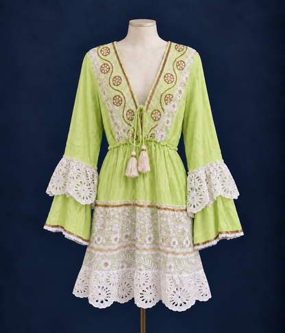 The Lime Enchantment Dress