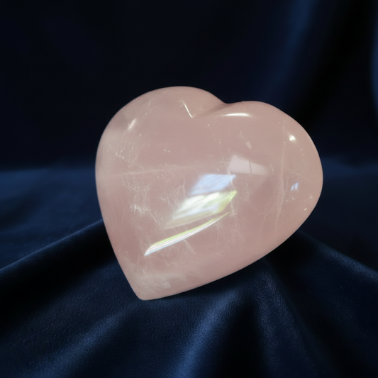 Rose Quartz heart