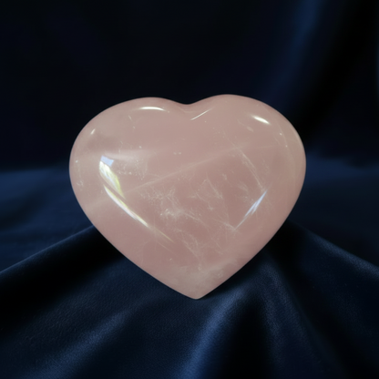 Rose Quartz heart