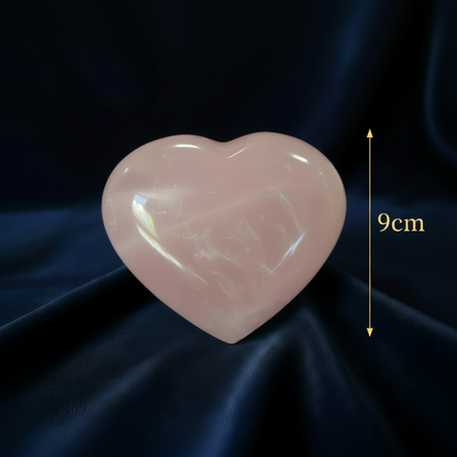 Rose Quartz heart