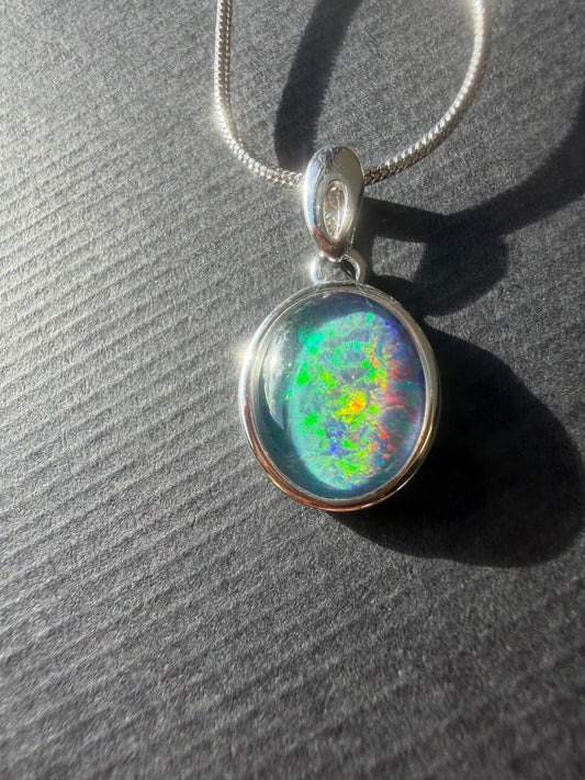 Celestial Tide Opal Pendant ✨