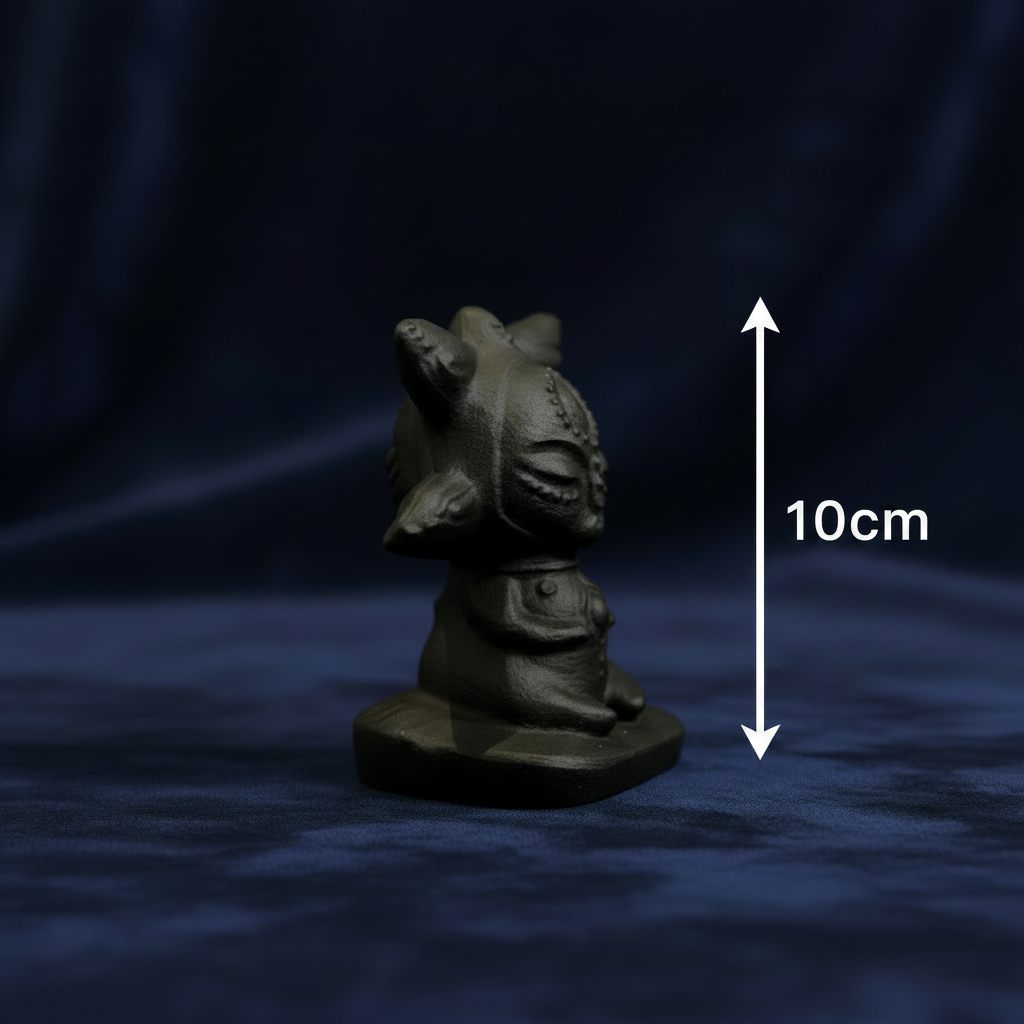 Black Obsidian Forest Carving
