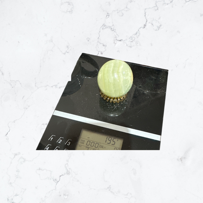 Afghan Jade Sphere - Enchant & Delight