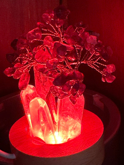 Amethyst Quartz Tree USB Lamp - Enchant & Delight