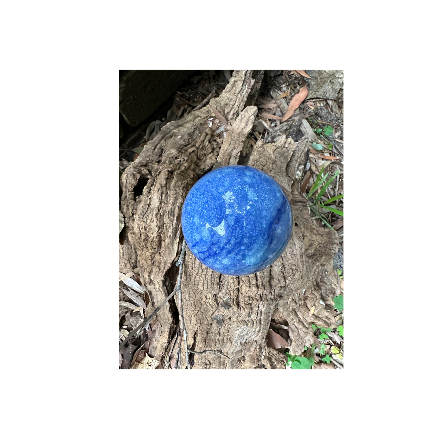 Blue Aventurine Sphere - Enchant & Delight