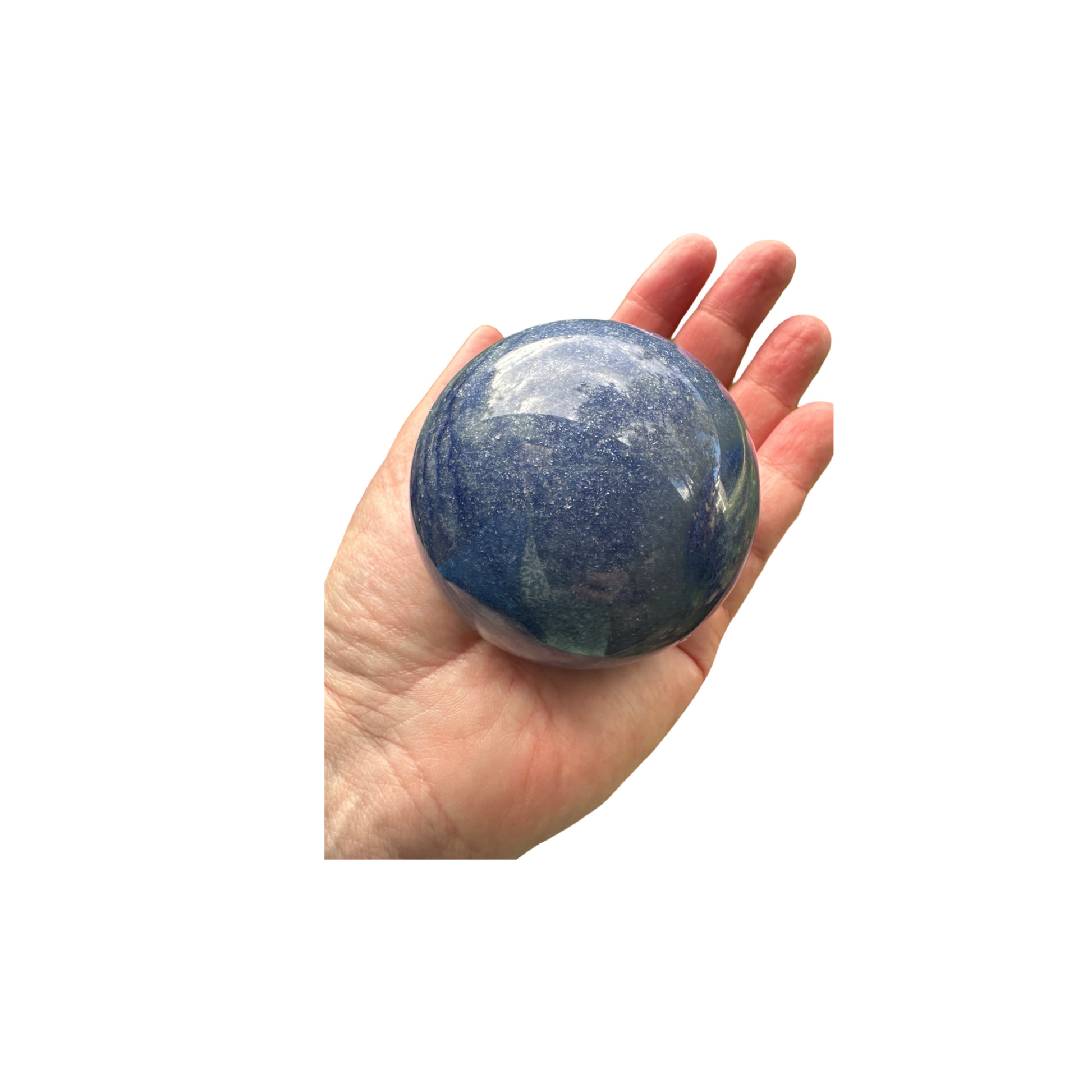 Blue Aventurine Sphere - Enchant & Delight