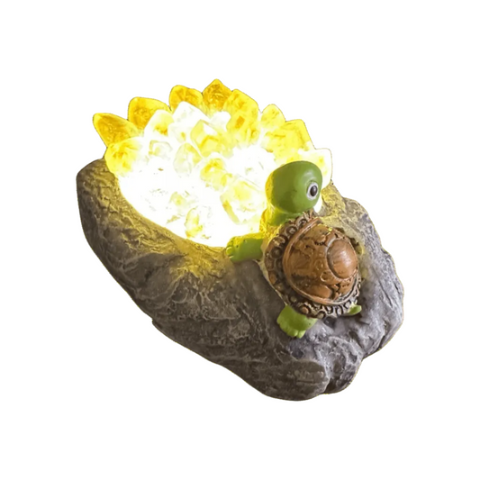 Citrine Crystal Turtle USB Lamp - Enchant & Delight