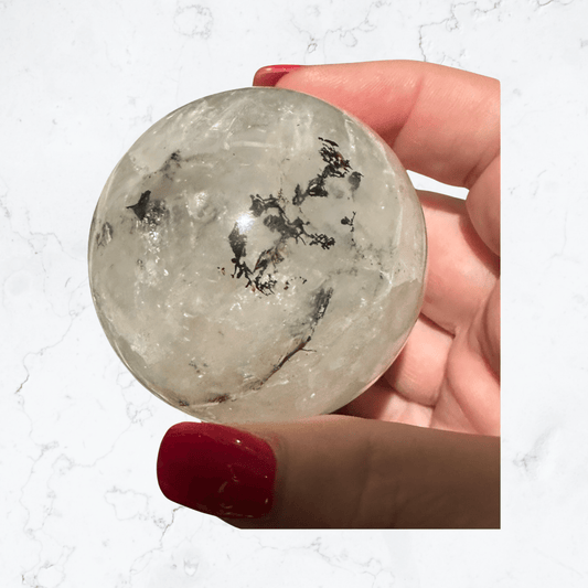 Dendritic Quartz Sphere - Enchant & Delight