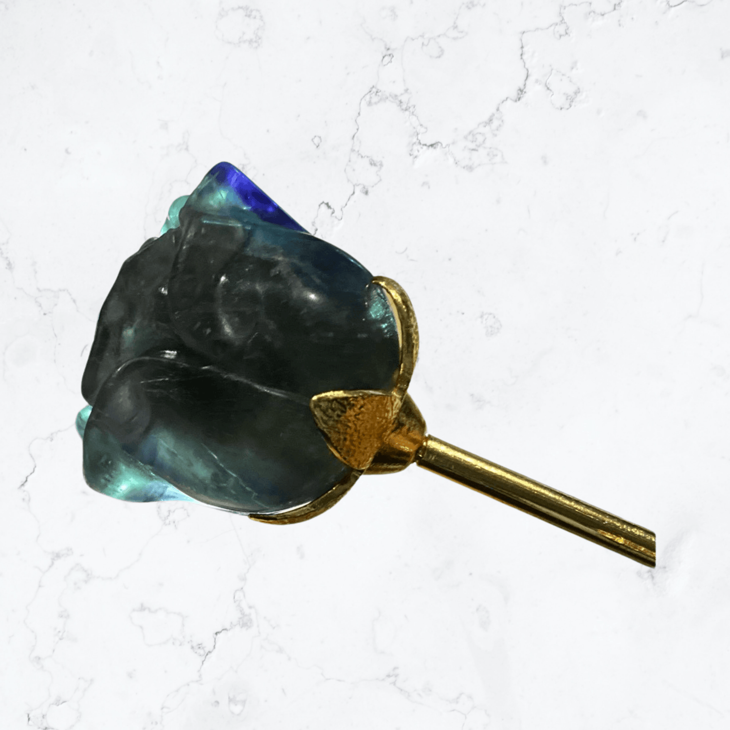 Fluorite Gold Rose - Enchant & Delight
