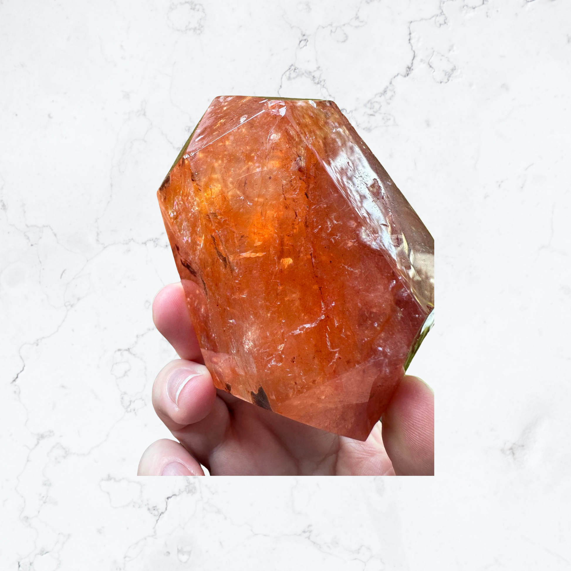 Hematoid Fire Quartz - Enchant & Delight