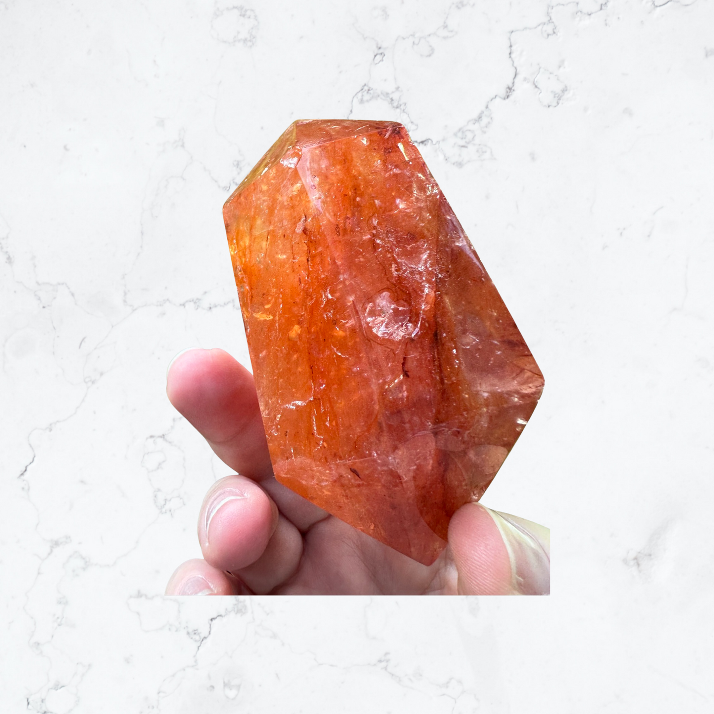 Hematoid Fire Quartz - Enchant & Delight