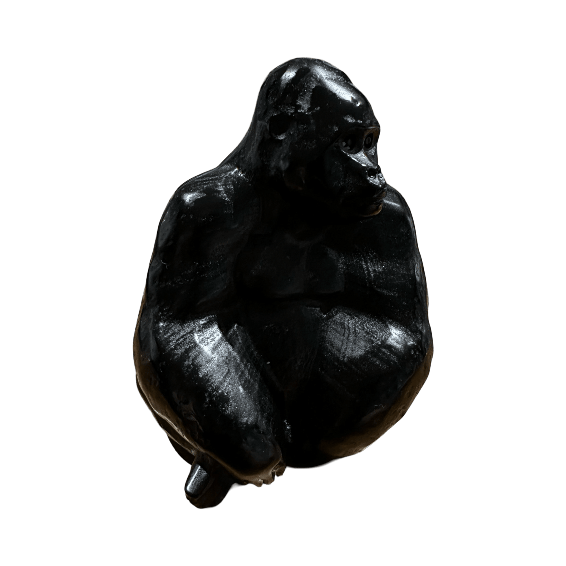 Obsidian Gorilla Carving - Enchant & Delight