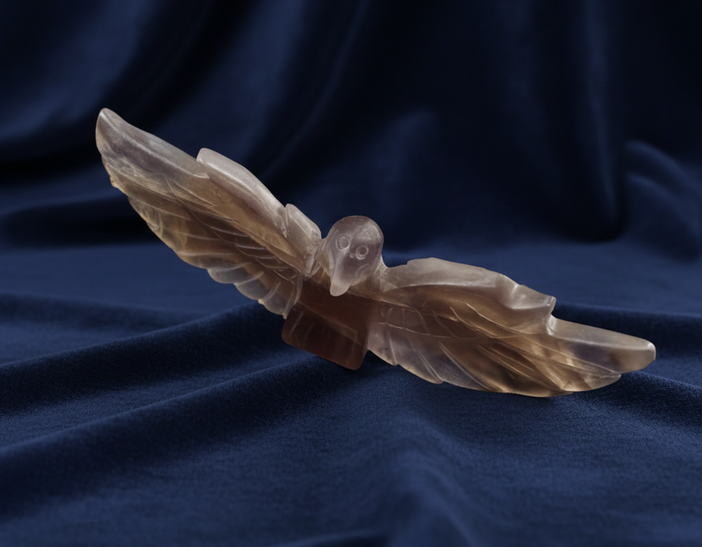Purple Fluorite Eagle - Enchant & Delight