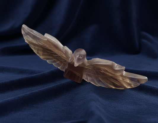 Purple Fluorite Eagle - Enchant & Delight