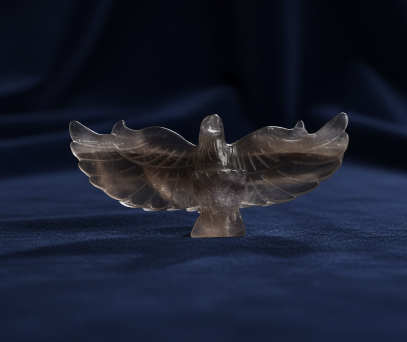 Purple Fluorite Eagle - Enchant & Delight