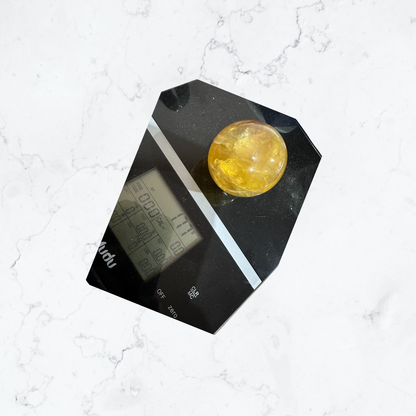 Yellow Fluorite Sphere - Enchant & Delight